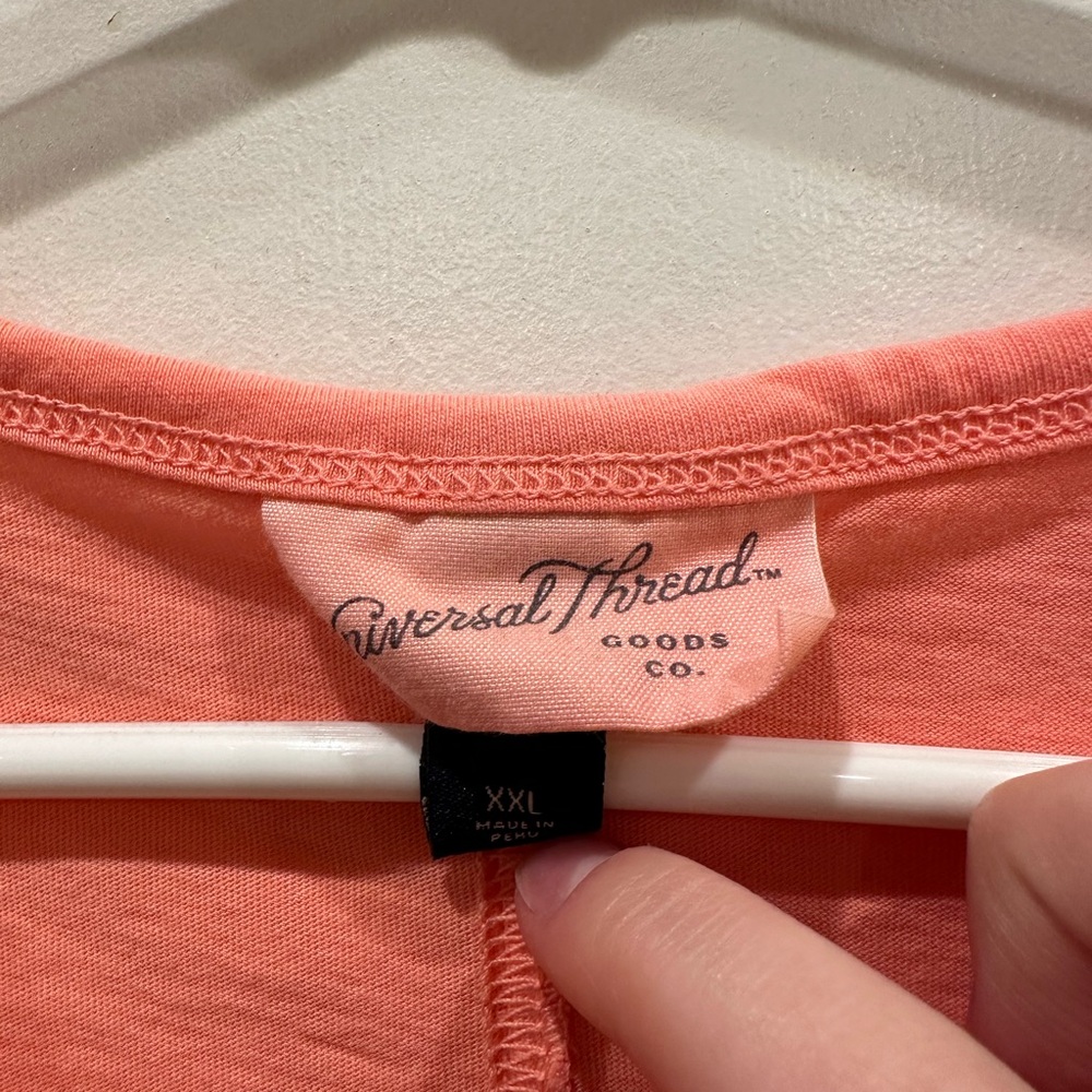 Universal Thread Peach Tank Top - Picture 2 of 3